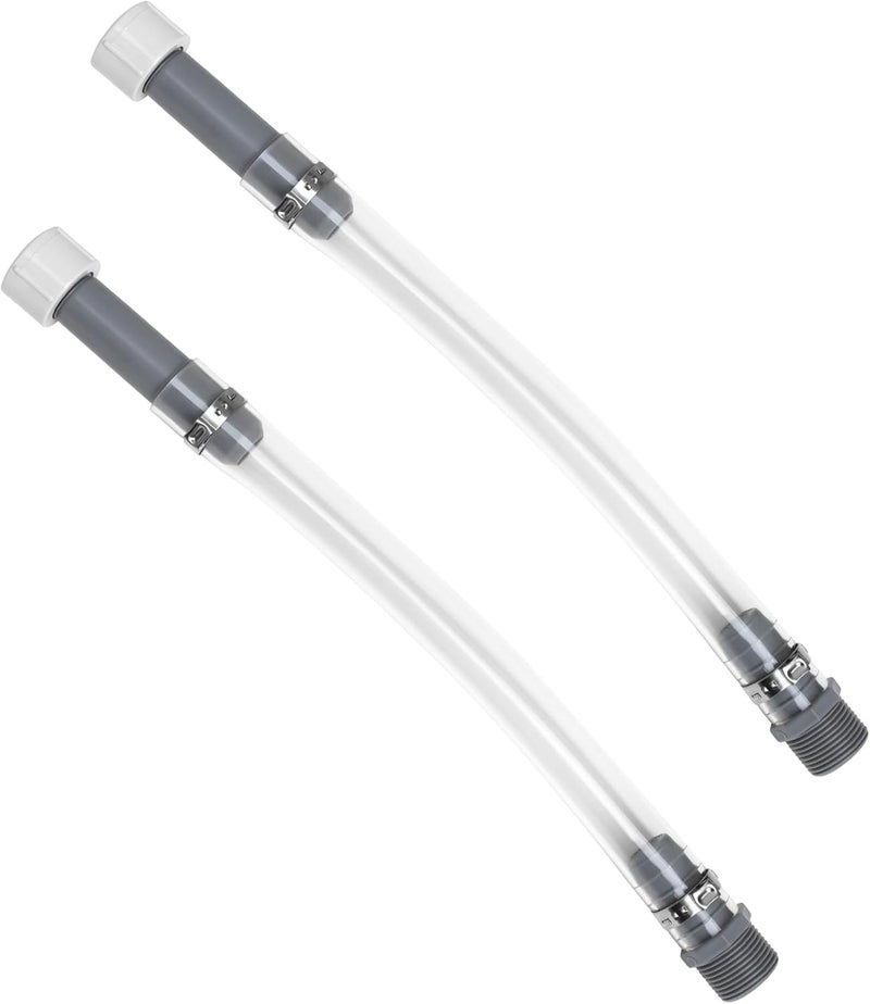 mapleza 2-Pack Fuel Jug Hose - 5 Gallon Gas Can Hose Replacement with Upgraded Filter Design - Compatible with 5.5 & 3 Gallon Jugs - Easy Pour, No Spills - Image 1